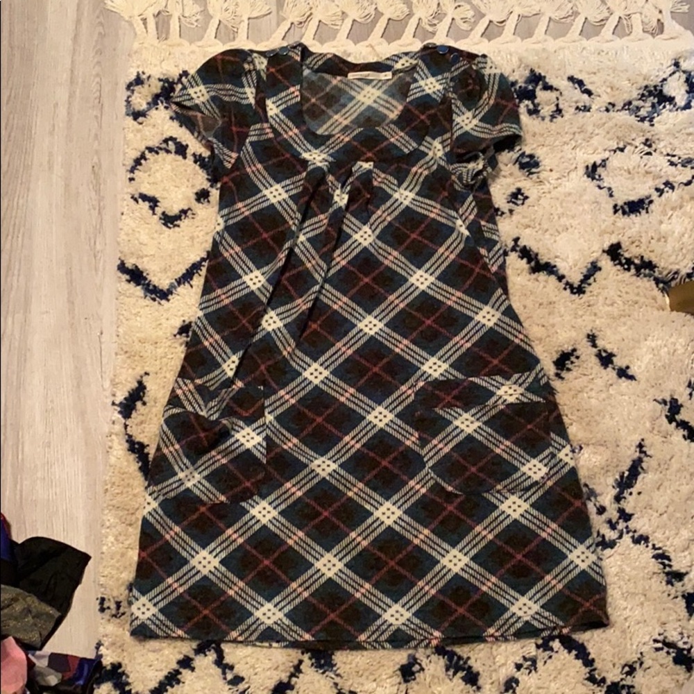 Hazel plaid dress